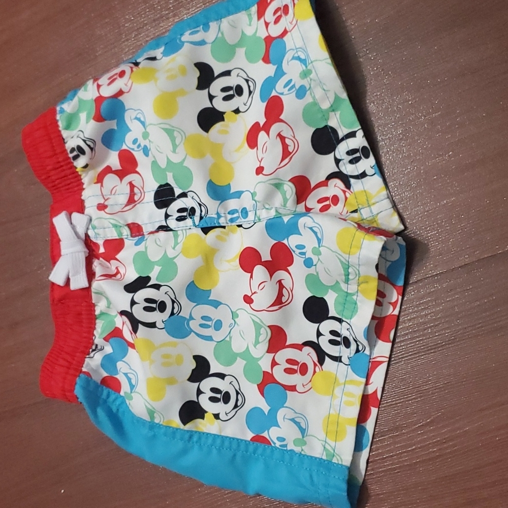 Disney mickey swim trunks